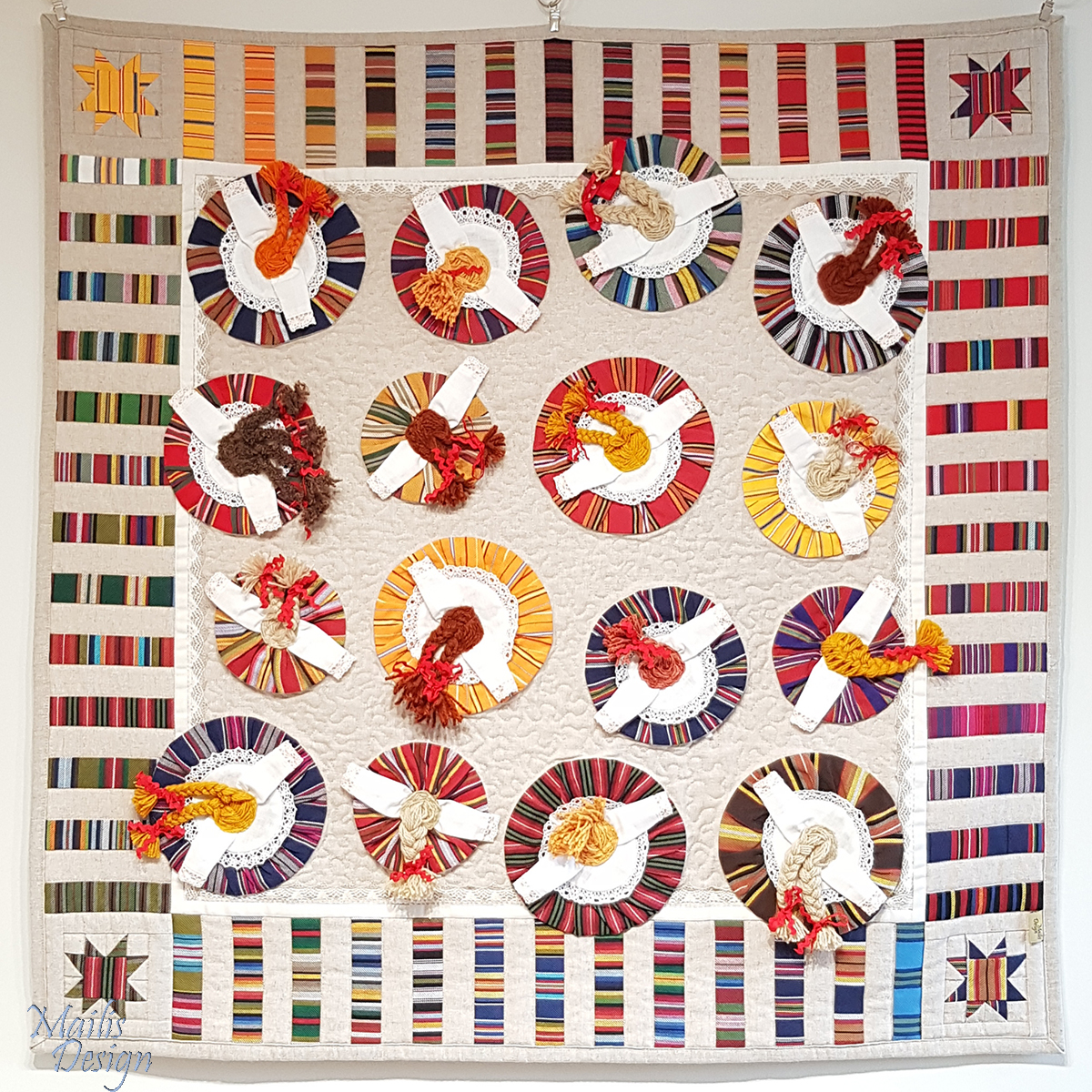 Lapivaip TANTSUPIDU (100 x 100 cm)