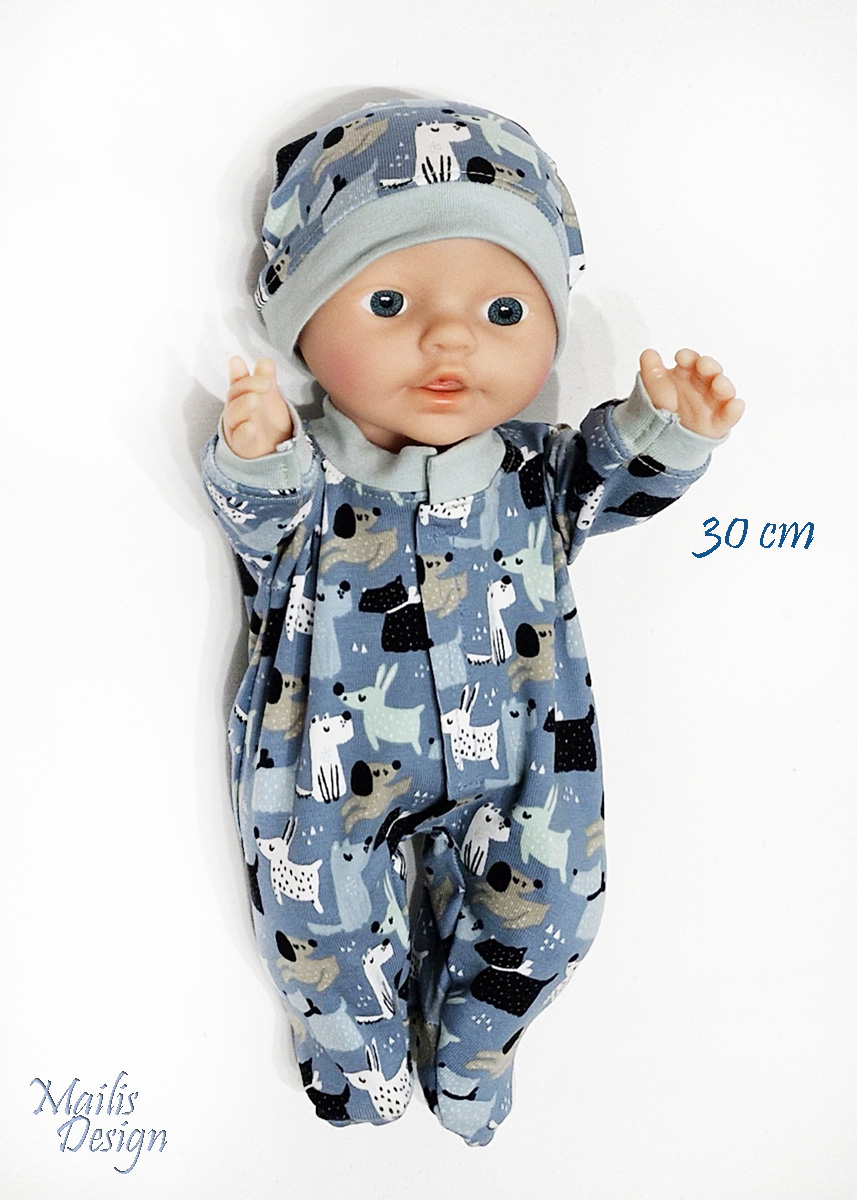 Nukuriided 30 cm nukule, tudukombe ja müts