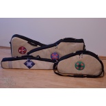Instrument bags (kantele, harp, drum)