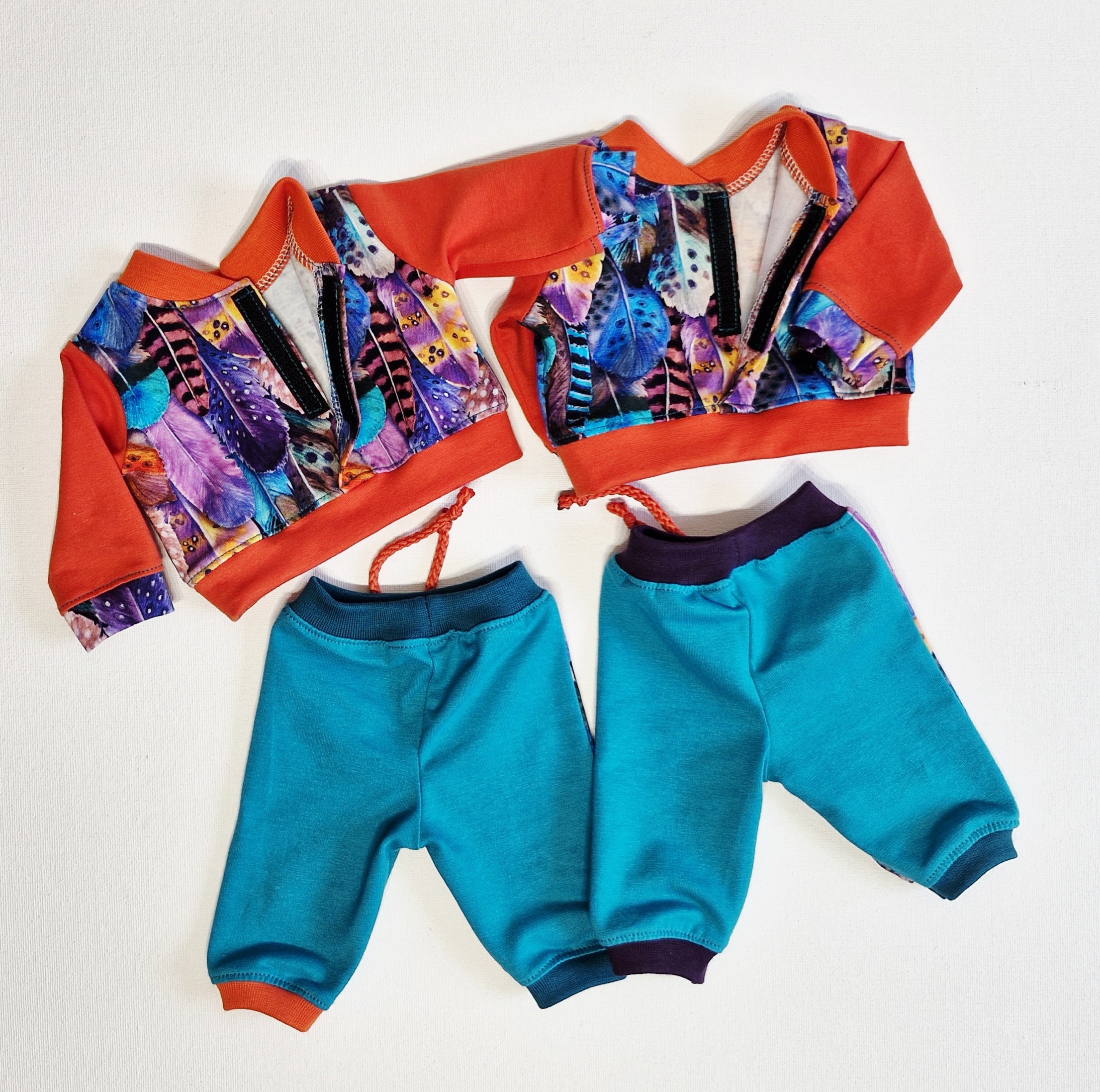 Doll clothes for 38 cm doll, tracksuit